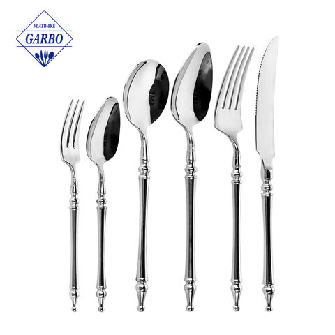 304 material high quality flatware sets sliver China manufacture