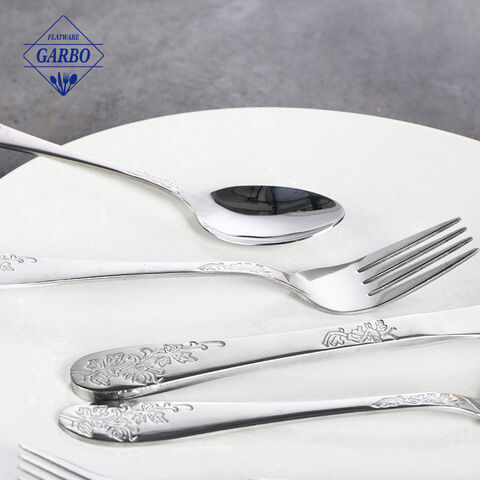 Bagong disenyo na high end stainless steel dinner fork