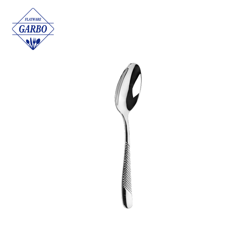 Nhà sản xuất dao kéo bằng thép không gỉ Chất lượng cao Mirror Coffee Cake Teaspoon