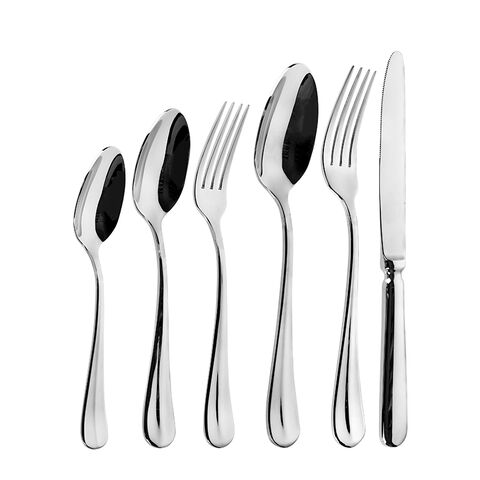 Highly Popular Minimalist Style Food-Grade 304 Stainless Steel Dessert Spoon