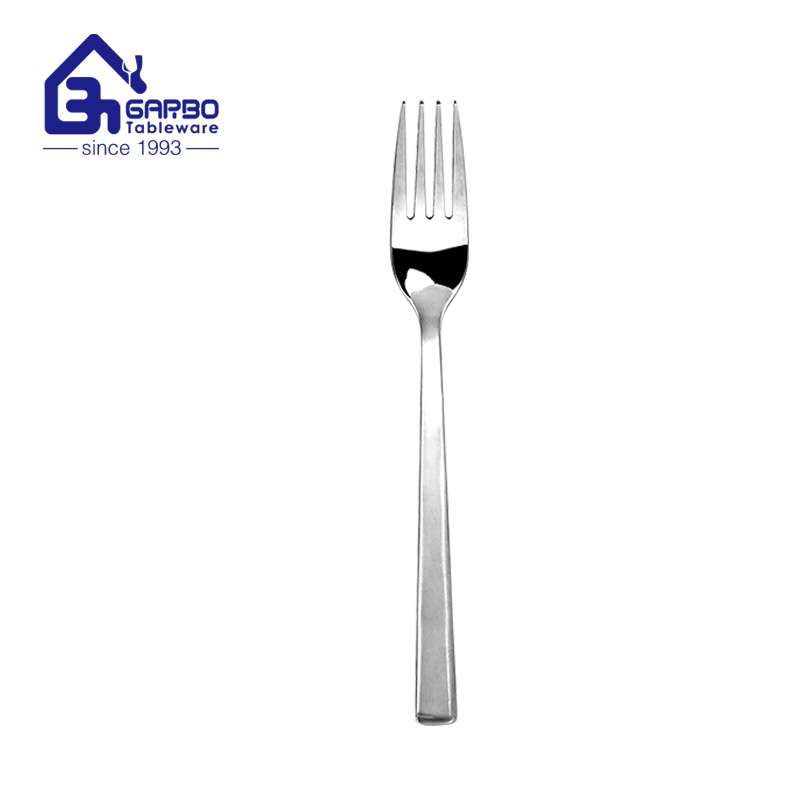 simple good quality mirror polish stainless steel dinner fork