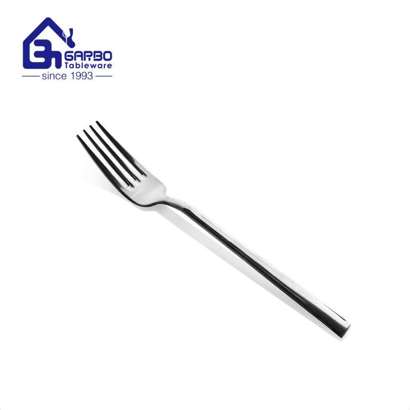 simple good quality mirror polish stainless steel dinner fork