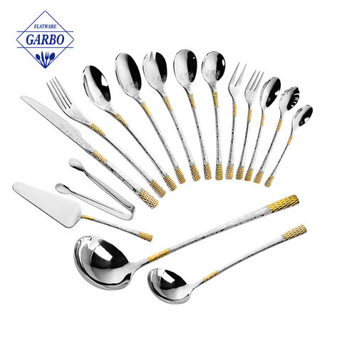Personalized Custom Logo Middle East Egypt Cutlery Set with Stand