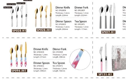 Experience purchasing of Garbo Cheap Price Stainless Steel Flatware
