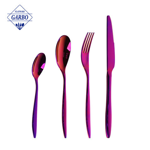 Silverware Stainless Steel Flatware Set Ideal for Restaurant Flatware Wholesale