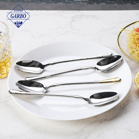 Restaurant tableware spoon set na gawa sa China
