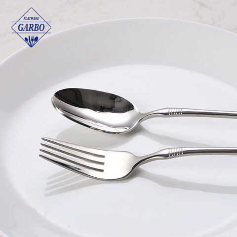 5 star hotel silver cutlery set wholesale by supplier china