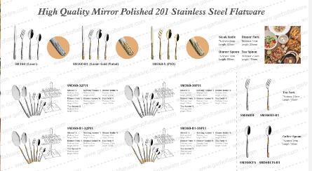 New Cutlery Design from China Tableware Manufacturer