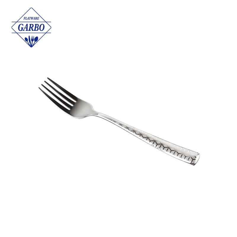 Silver Platters Forks Stainless Steel Buffet Serving Cake Fork