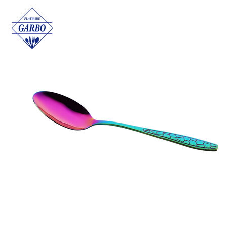 Napakagandang Classic Rose Gold Dinner Spoon 13/0 Stainless Steel Forged Dinner