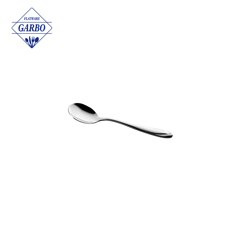 Wholesale Amazon New Design Square Handle Tea Coffee Dessert Spoon