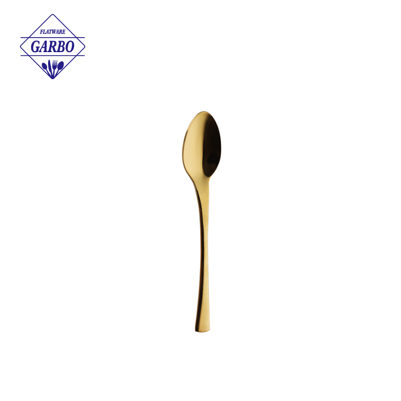 Golden color top selling stainless stell cake fork