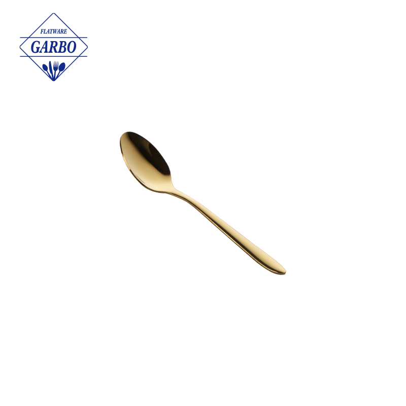 Manufacturer PVD Blue Colored Stainless Steel Teaspoon Coffee Spoon