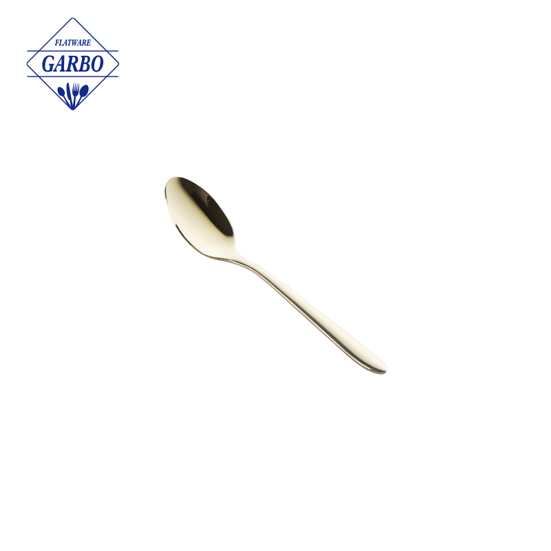 Manufacturer PVD Blue Colored Stainless Steel Teaspoon Coffee Spoon