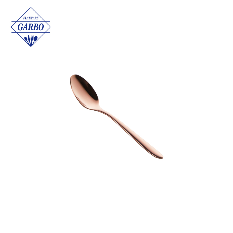 Manufacturer PVD Blue Colored Stainless Steel Teaspoon Coffee Spoon