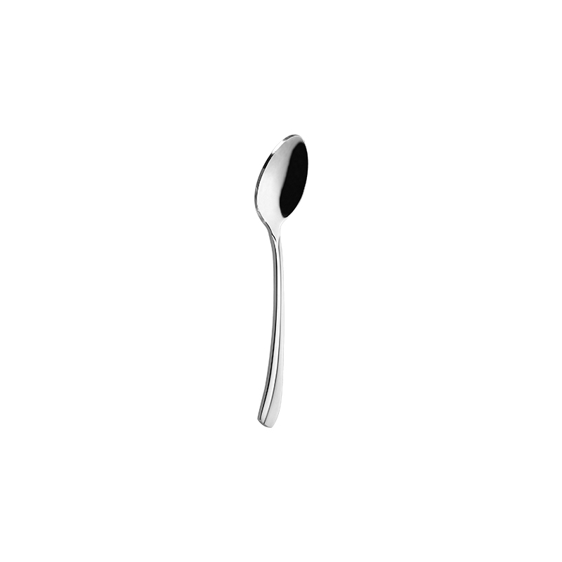 European and American high-end silver stainless steel tea spoon