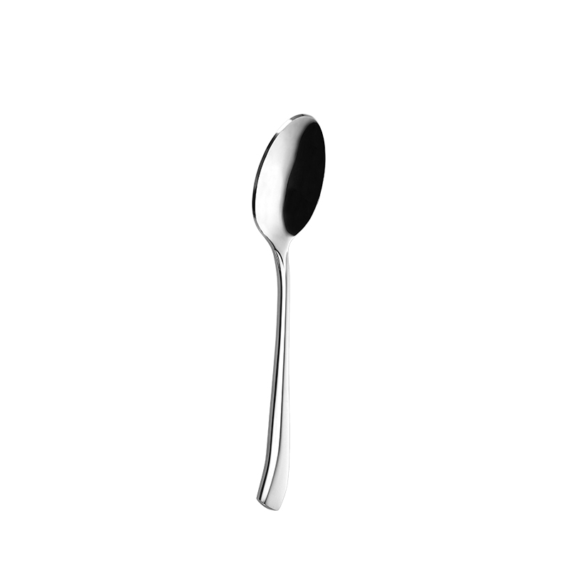 European and American high-end silver stainless steel tea spoon