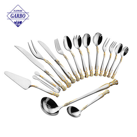 나무로 되는 선물 상자를 가진 공장 직접은 제품 스테인리스 Flatware