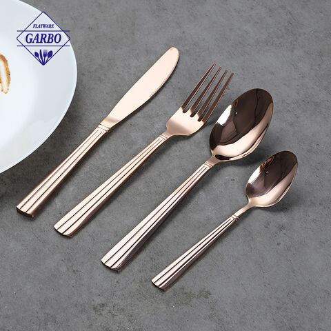China Wholesaler Stainless Steel Cutlery Set of 24pcs with Holder