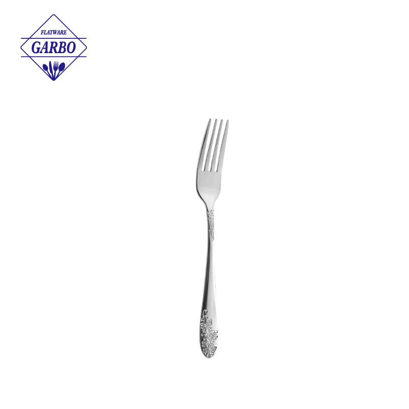 Silver Color Stainless Steel Flatware Set of 4pcs