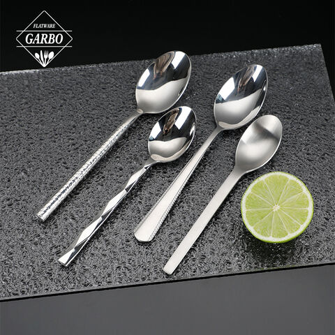  Wholesale silver stainless steel spoon with cheap price