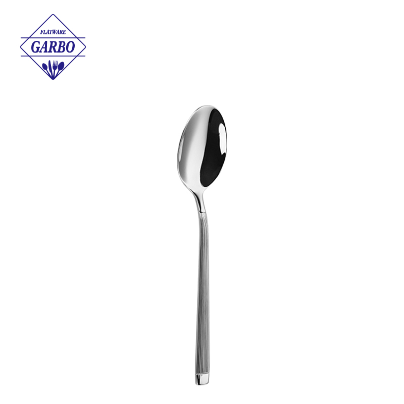 Factory Direct High Quality 304(18/10) Stainless Steel Spoon with Simple Style