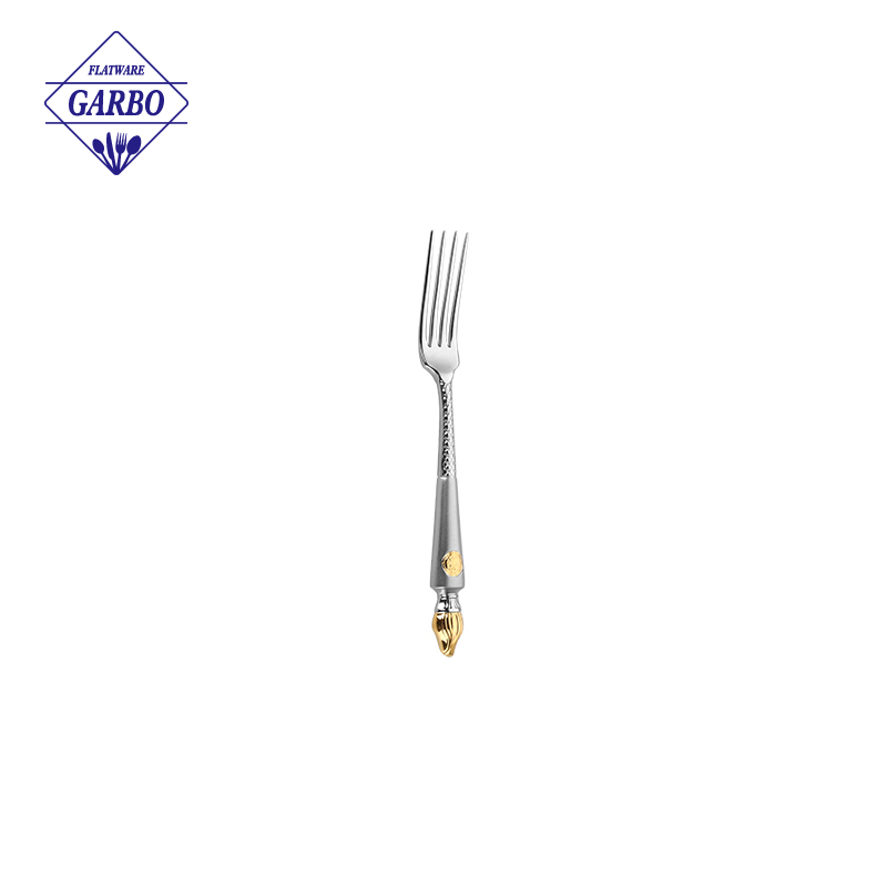 304 Stainless Steel Gold-plated Flatware Set for Middle Eastern Royal Family