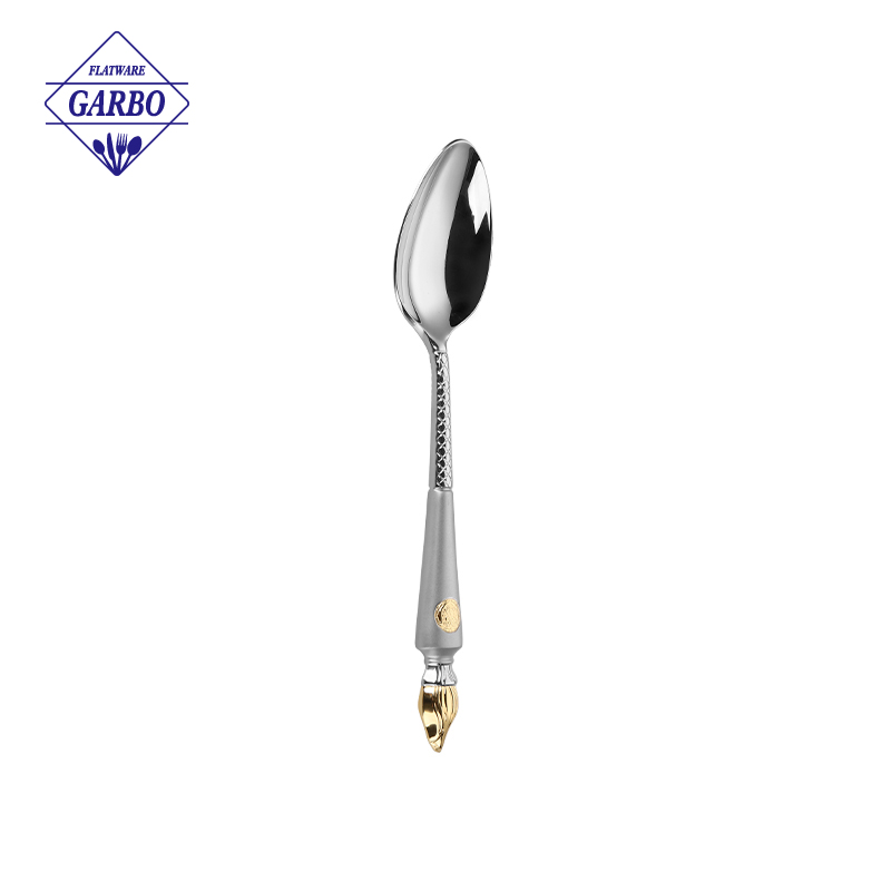 304 Stainless Steel Gold-plated Flatware Set for Middle Eastern Royal Family