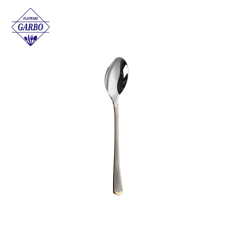 Luxury 5-Piece Gold Cutlery Set with High Quality Stainless Steel