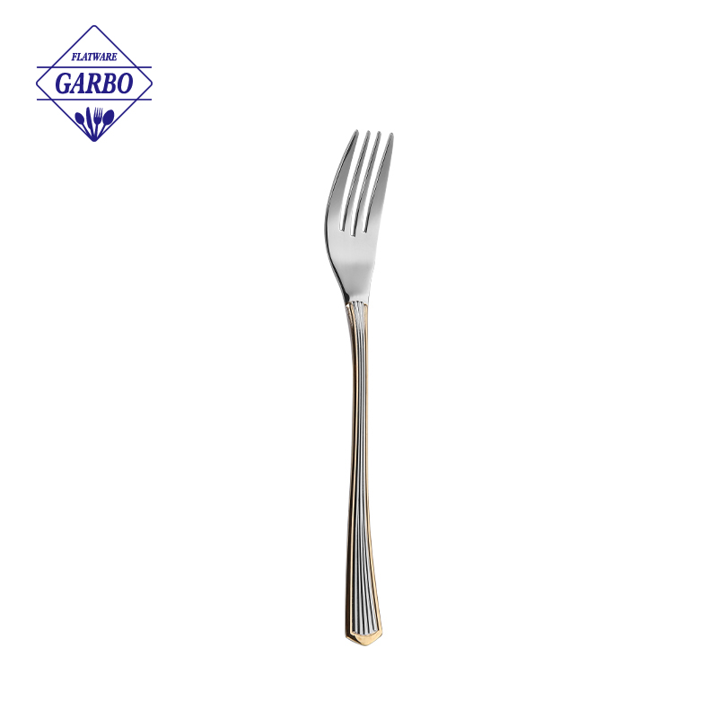 Luxury 5-Piece Gold Cutlery Set with High Quality Stainless Steel