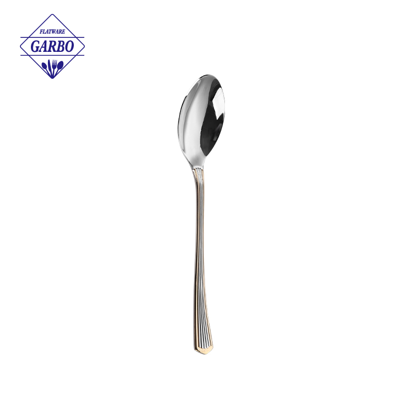 Luxury 5-Piece Gold Cutlery Set with High Quality Stainless Steel