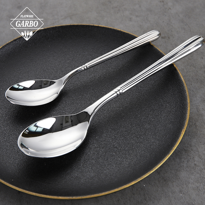 Manufacturer Premium Quality 304(18/10) Stainless Steel Cutlery with Cylindrical Vertical Handle