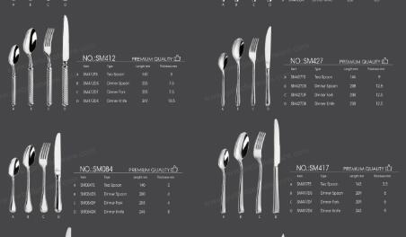 Garbo Stainless Steel Tableware is Ready for June – 304 High Quality Designed for High-End Markets