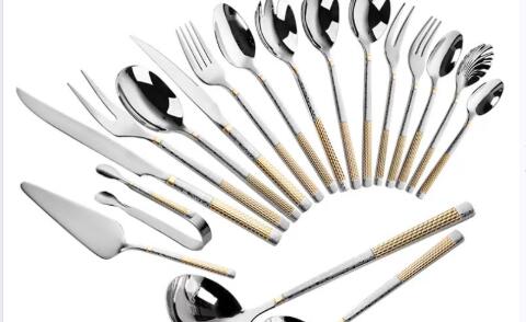 Original Factory Hot Selling Stainless Steel 72/84PCS Cutlery Set for Middle Eastern families Use