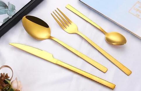 High-quality 16-piece tableware set: The perfect combination of 430SS and 420 steel, with customized design that has swept the global market