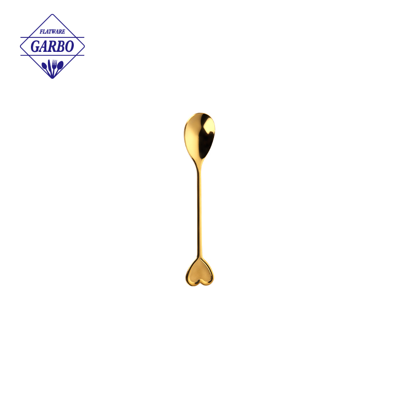 Cheap Price Zinc Alloy Coffee Spoon with tumbler polish 