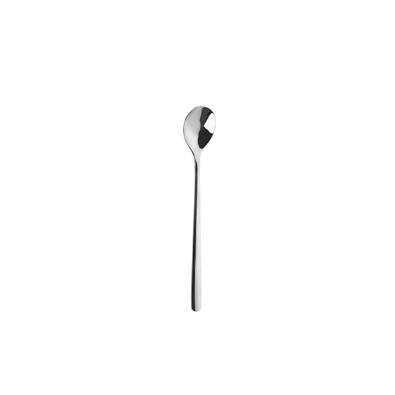 Long handle stainless steel Ice spoon with mirror polish