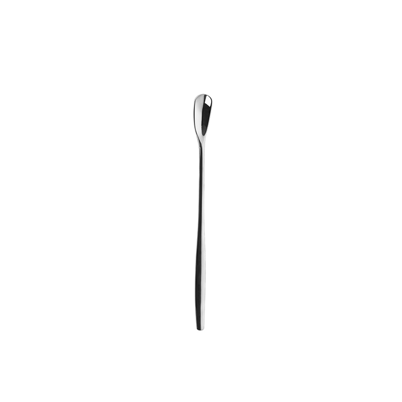 Long handle stainless steel Ice spoon with mirror polish