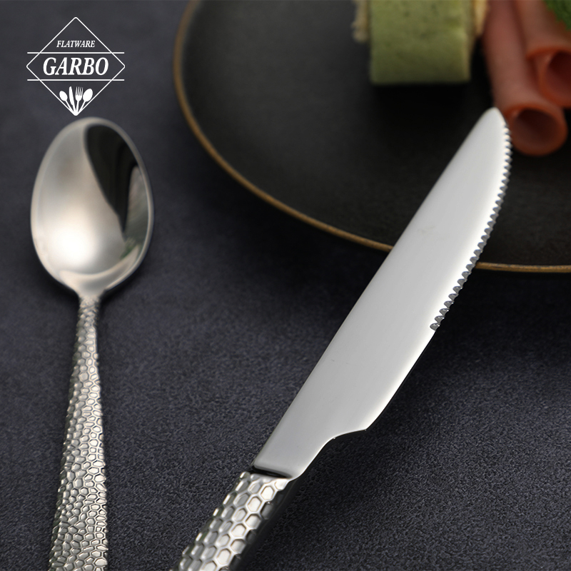 Garbo Premium Quality Stainless Steel Cutlery Set with Hammer Handle