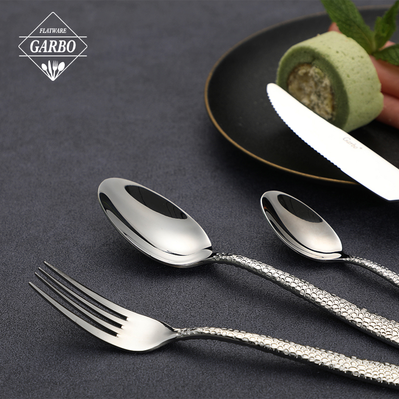 Garbo Premium Quality Stainless Steel Cutlery Set with Hammer Handle