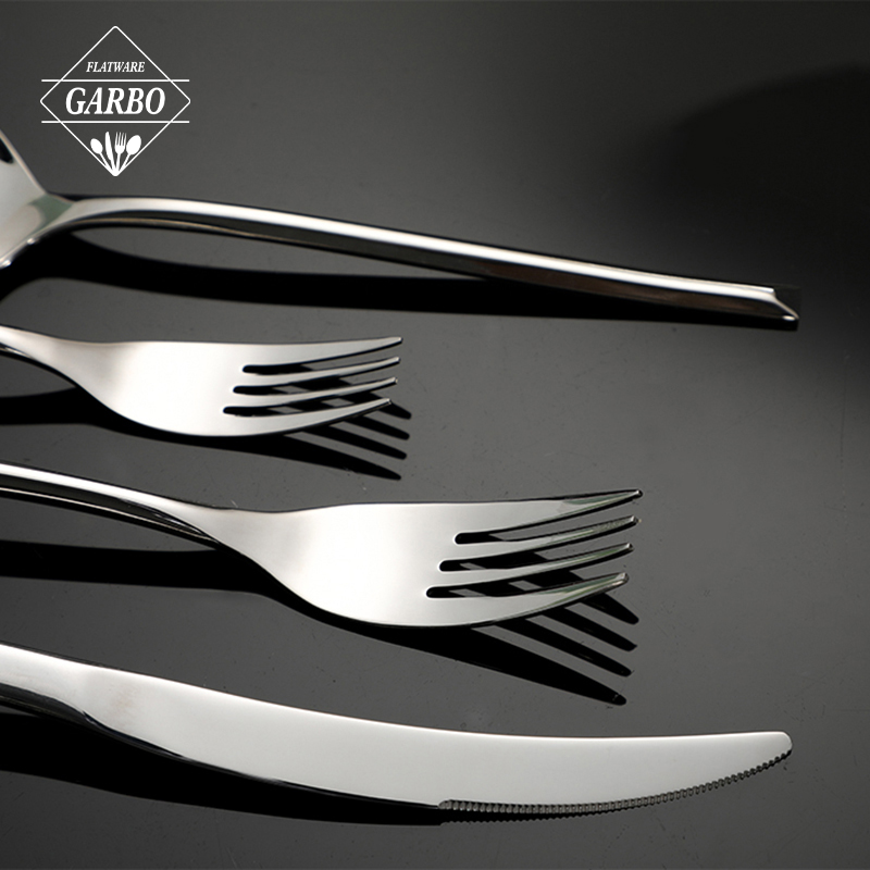 Premium Mirror Polish 304 Stainless Steel Cutlery Set in Stock