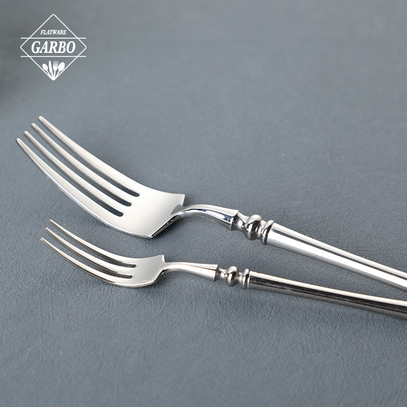 6-Piece High-end Stainless Steel  Cutlery with Mirror Polish Finish for Elegant Dining