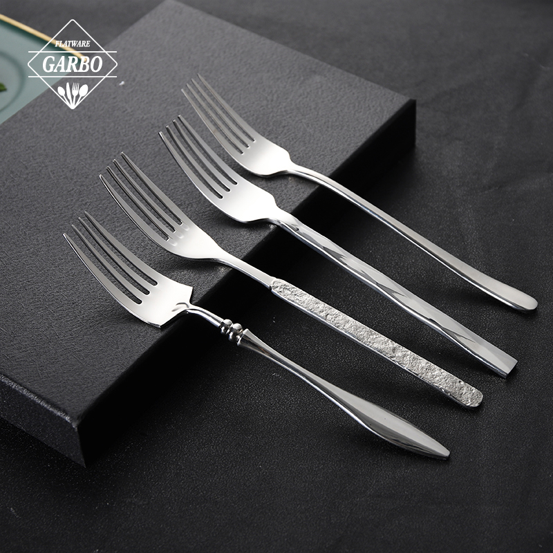 stainless steel cutlery factory in America 304 Silver Stainless Steel Dinner Fork with High Quality Mirror Polish
