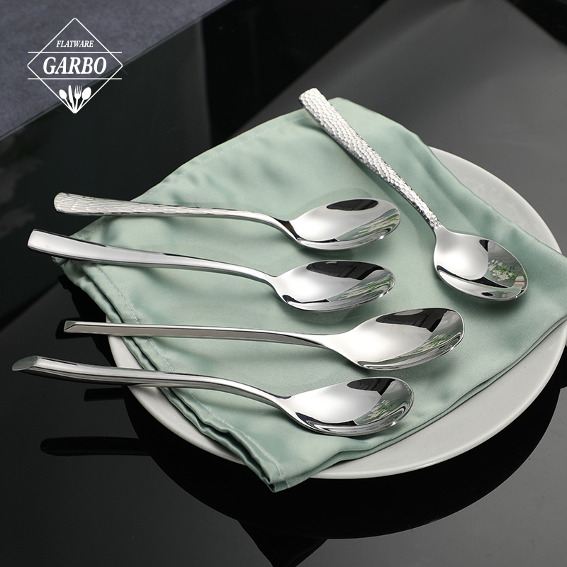 high quality sliver dinner spoon for home china factory 
