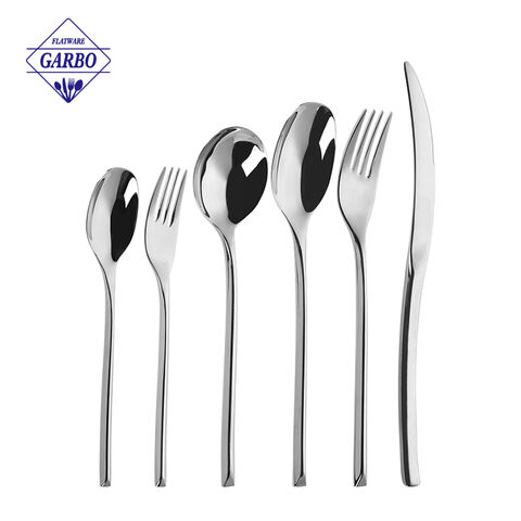 Premium Wholesale 304 Stainless Steel Modern Design Cutlery Set