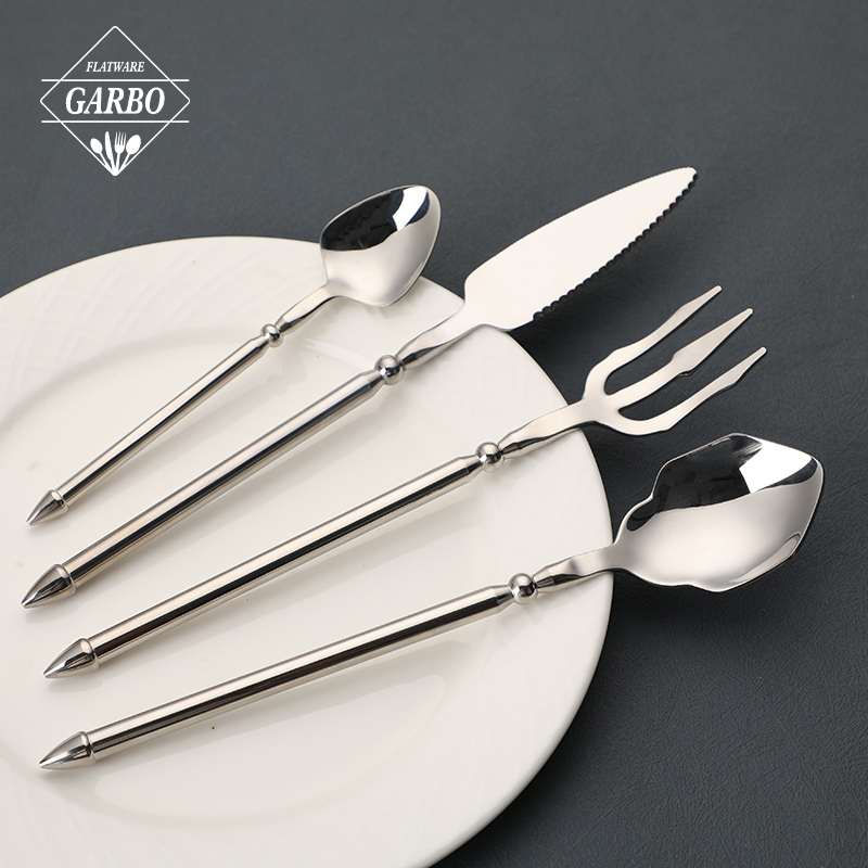 Premium Stainless Steel Trident Cutlery Set 4-Piece OEM/ODM Ready