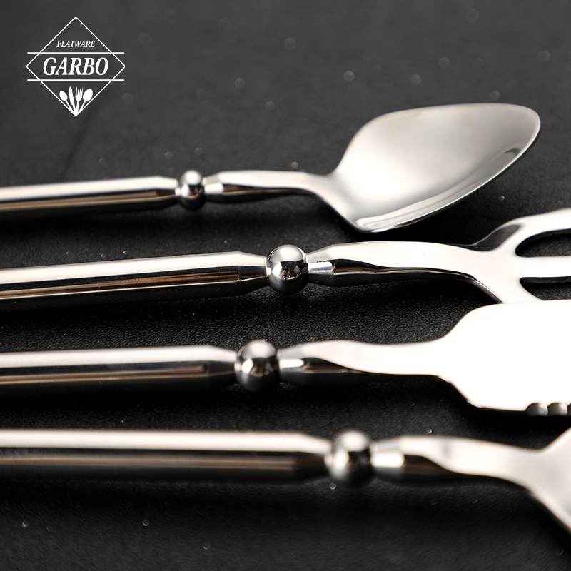 Premium Stainless Steel Trident Cutlery Set 4-Piece OEM/ODM Ready