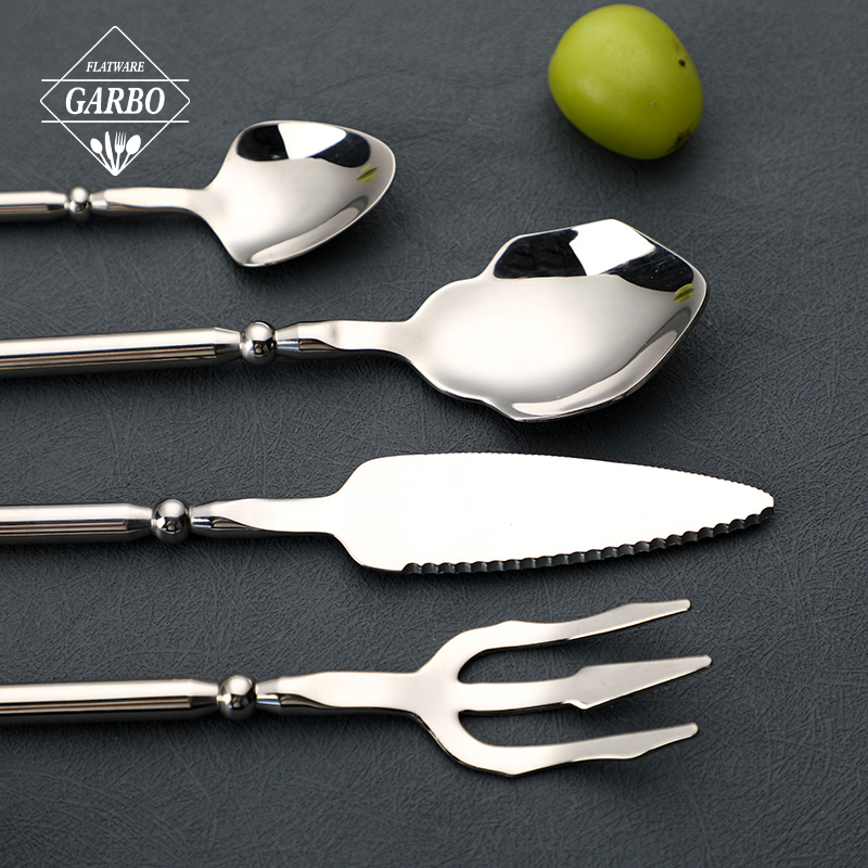 Premium Stainless Steel Trident Cutlery Set 4-Piece OEM/ODM Ready