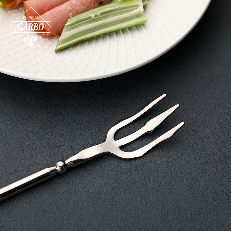 Premium Stainless Steel Trident Cutlery Set 4-Piece OEM/ODM Ready