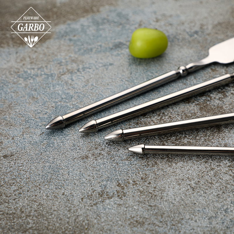 Premium Stainless Steel Trident Cutlery Set 4-Piece OEM/ODM Ready